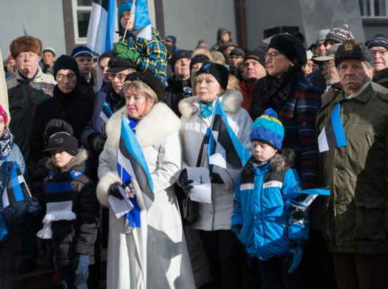 Eesti Vabariigi 97. aastapäeva tähistamine